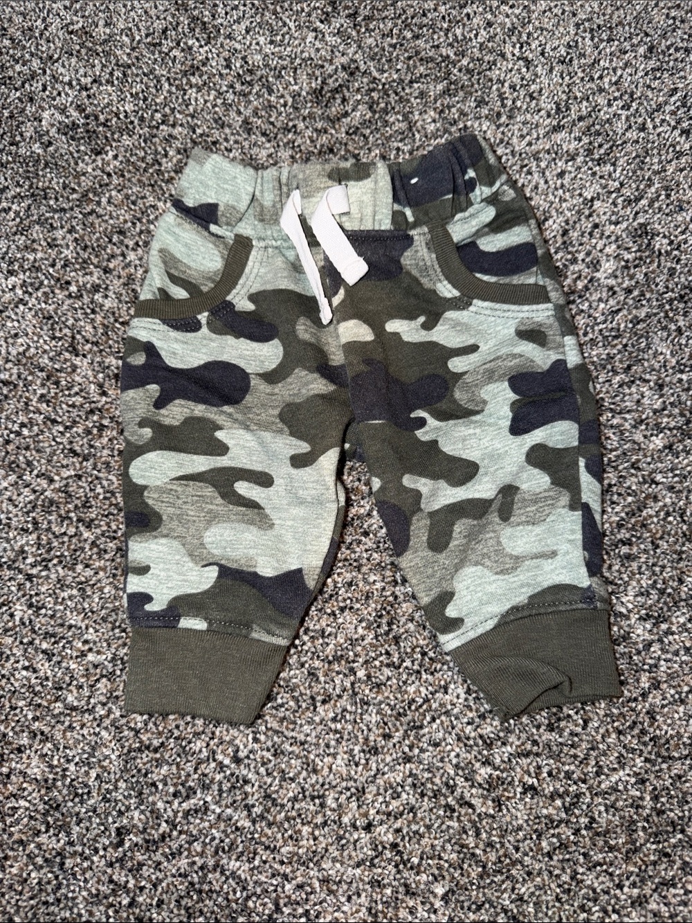 Garanimals Camo Jogger Pants in Olive and Black